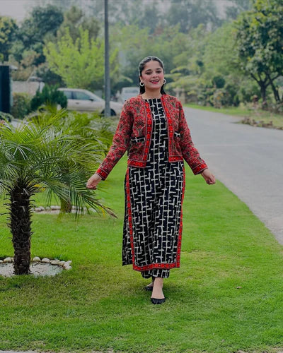 HEER ہیر - KOTI DIGITAL PRINTED 3PC