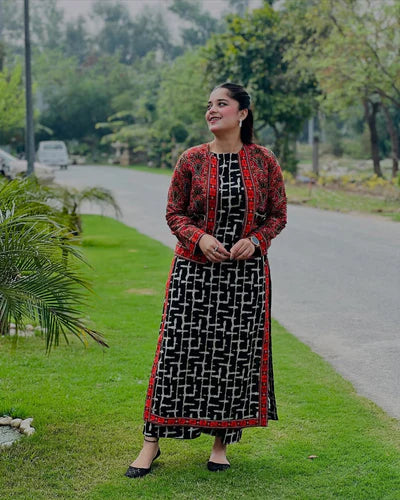 HEER ہیر - KOTI DIGITAL PRINTED 3PC