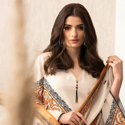 FEROZA FRONT CUT LONG 3PC SUIT