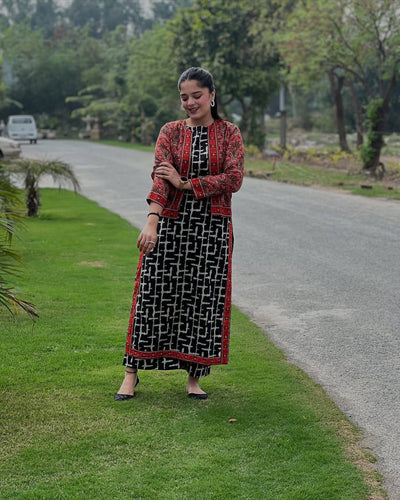 HEER ہیر - KOTI DIGITAL PRINTED 3PC